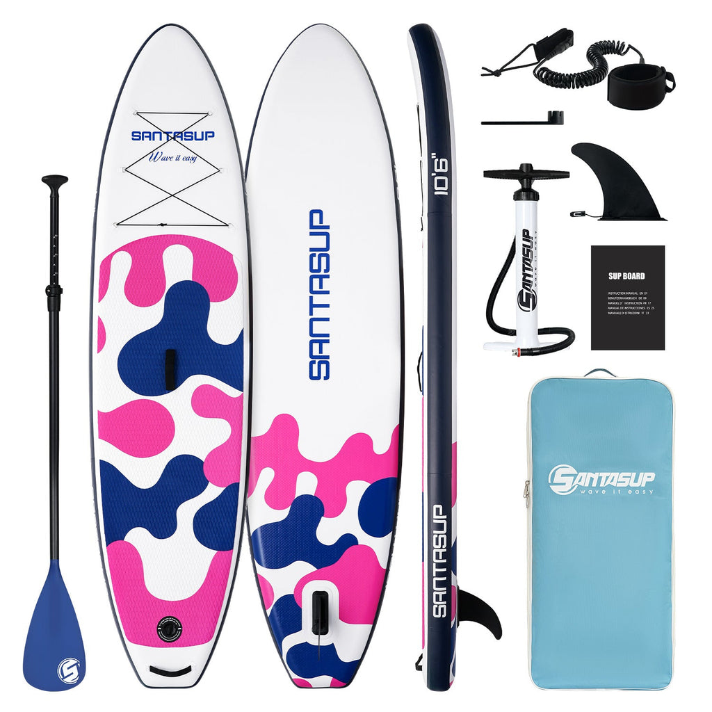 Santasup BERRY navy blue inflatable paddle board