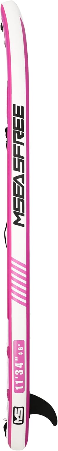 11ft Premium Inflatable Stand Up Paddle Board, red Yoga Board with Durable SUP Accessories&Carry Bag Waterproof Bag, Leash | Wide Stance, Surf Control, Non-Slip Deck, Leash, Paddle and Pump for Youth & Adult (Copy)