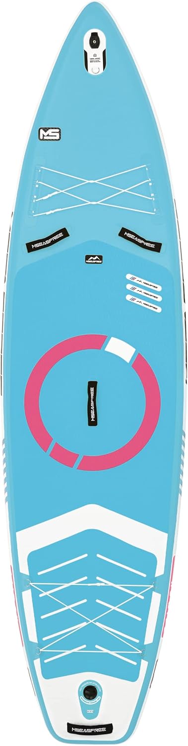 11ft Premium Inflatable Stand Up Paddle Board, yellow Yoga Board with Durable SUP Accessories&Carry Bag Waterproof Bag, Leash | Wide Stance, Surf Control, Non-Slip Deck, Leash, Paddle and Pump for Youth & Adult (Copy)