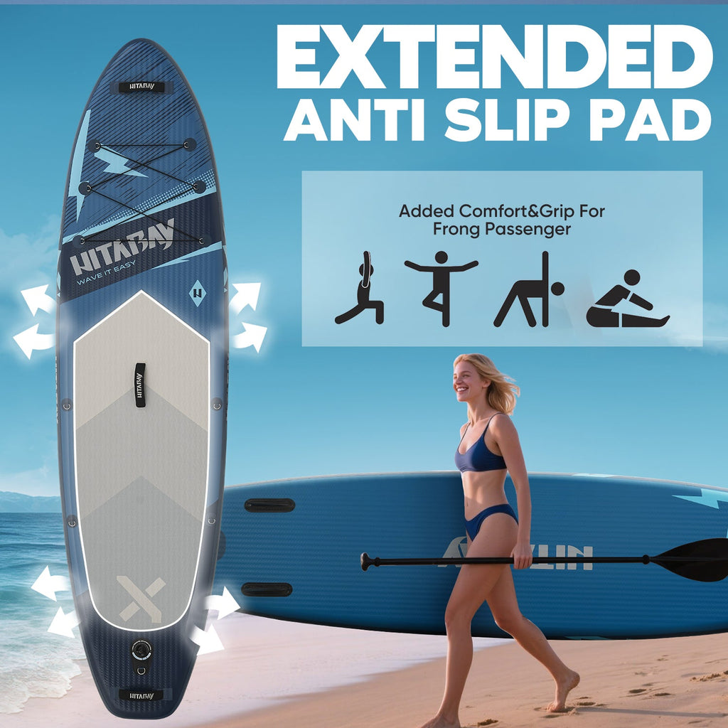 dark blue  paddle board