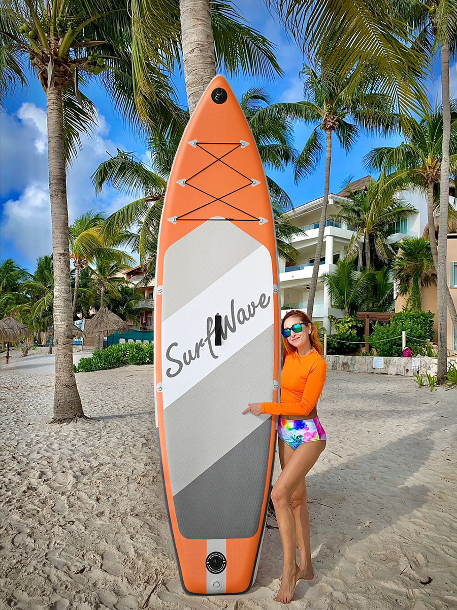 Random color paddle board